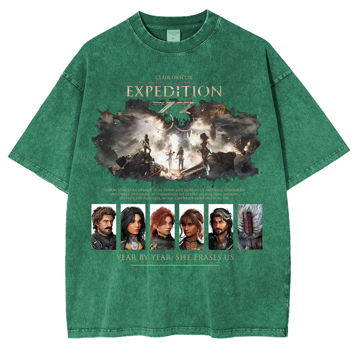 Clair Obscur Expedition 33 Oversized T-shirt/Crewneck/Hoodie