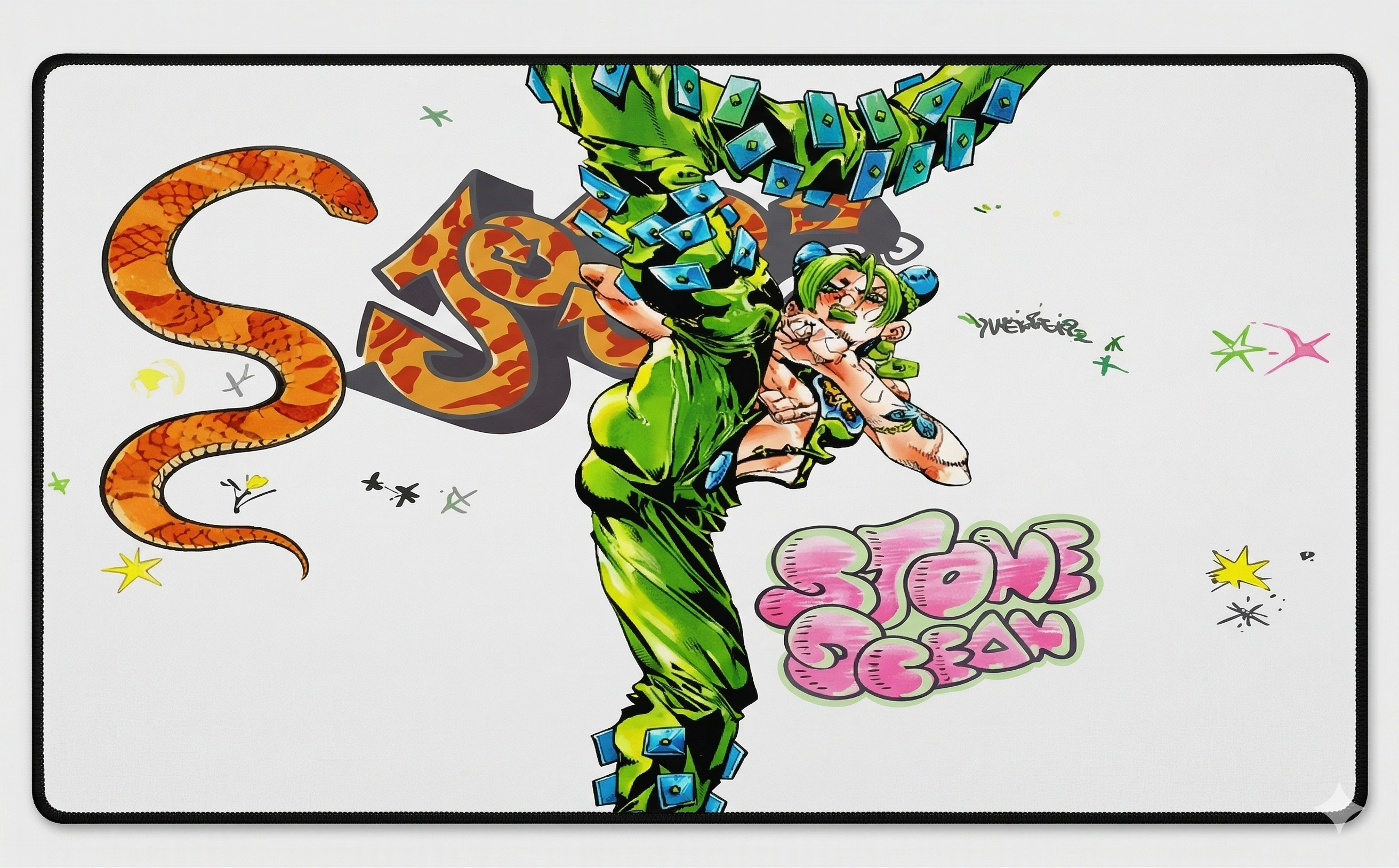 JoJo's Bizarre Adventure: Part 6-Stone Ocean Mouse Pad