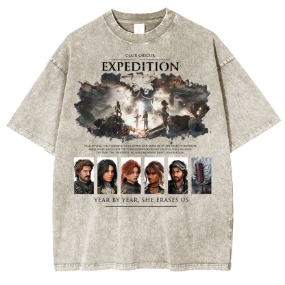 Clair Obscur Expedition 33 Oversized T-shirt/Crewneck/Hoodie