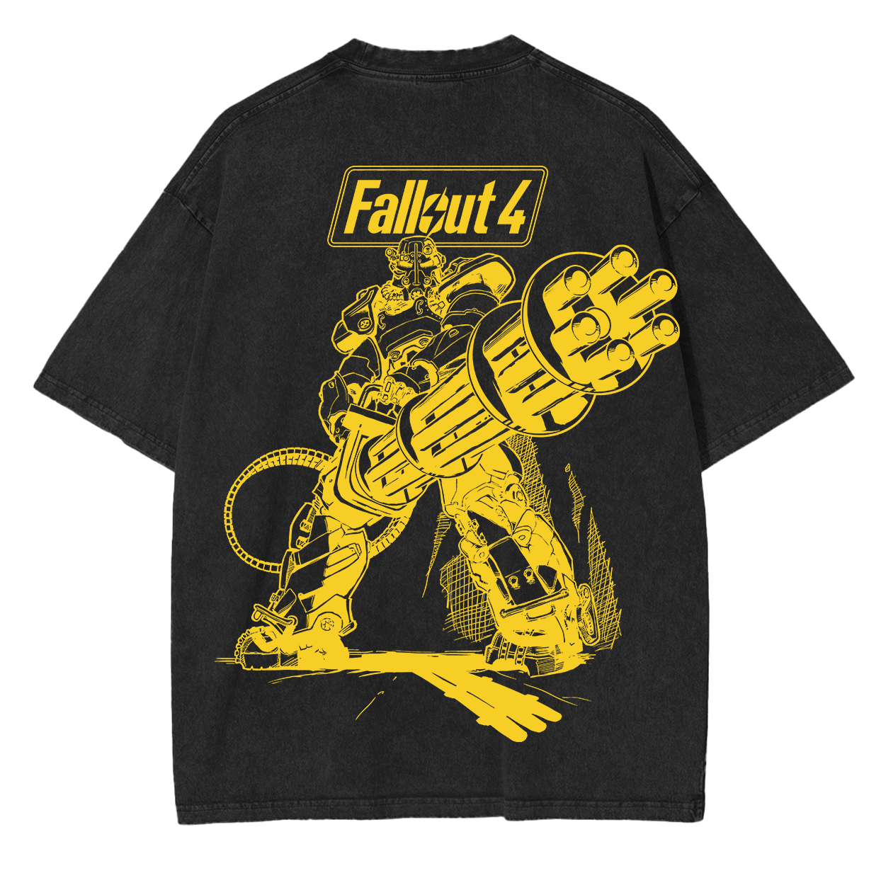 Fallout 4 Unisex Washed T-Shirt