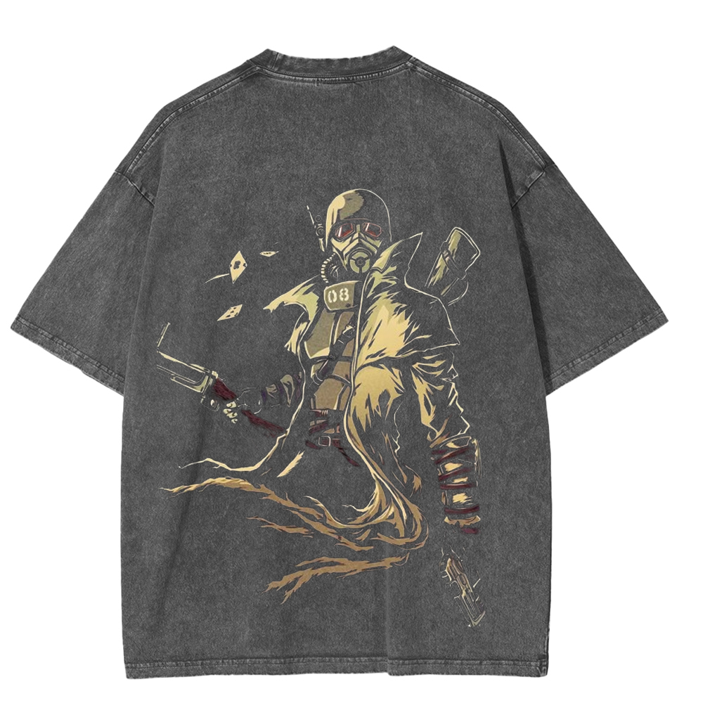 Fallout New Vegas Unisex Washed T-Shirt
