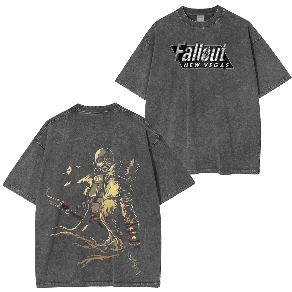 Fallout New Vegas Unisex Washed T-Shirt