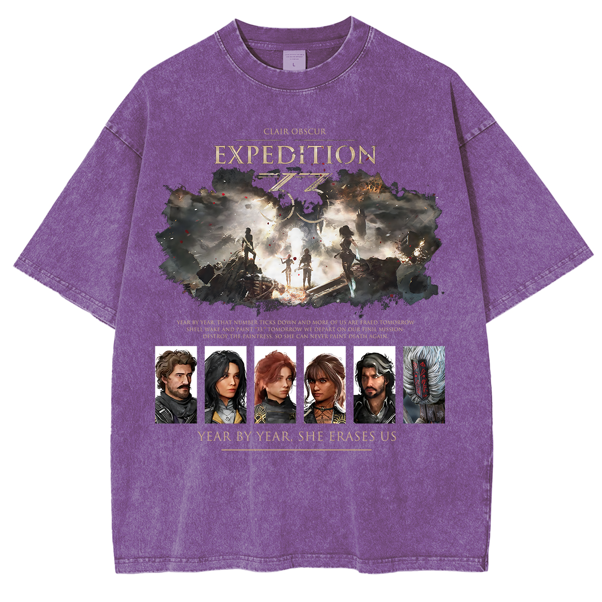 Clair Obscur Expedition 33 Oversized T-shirt/Crewneck/Hoodie