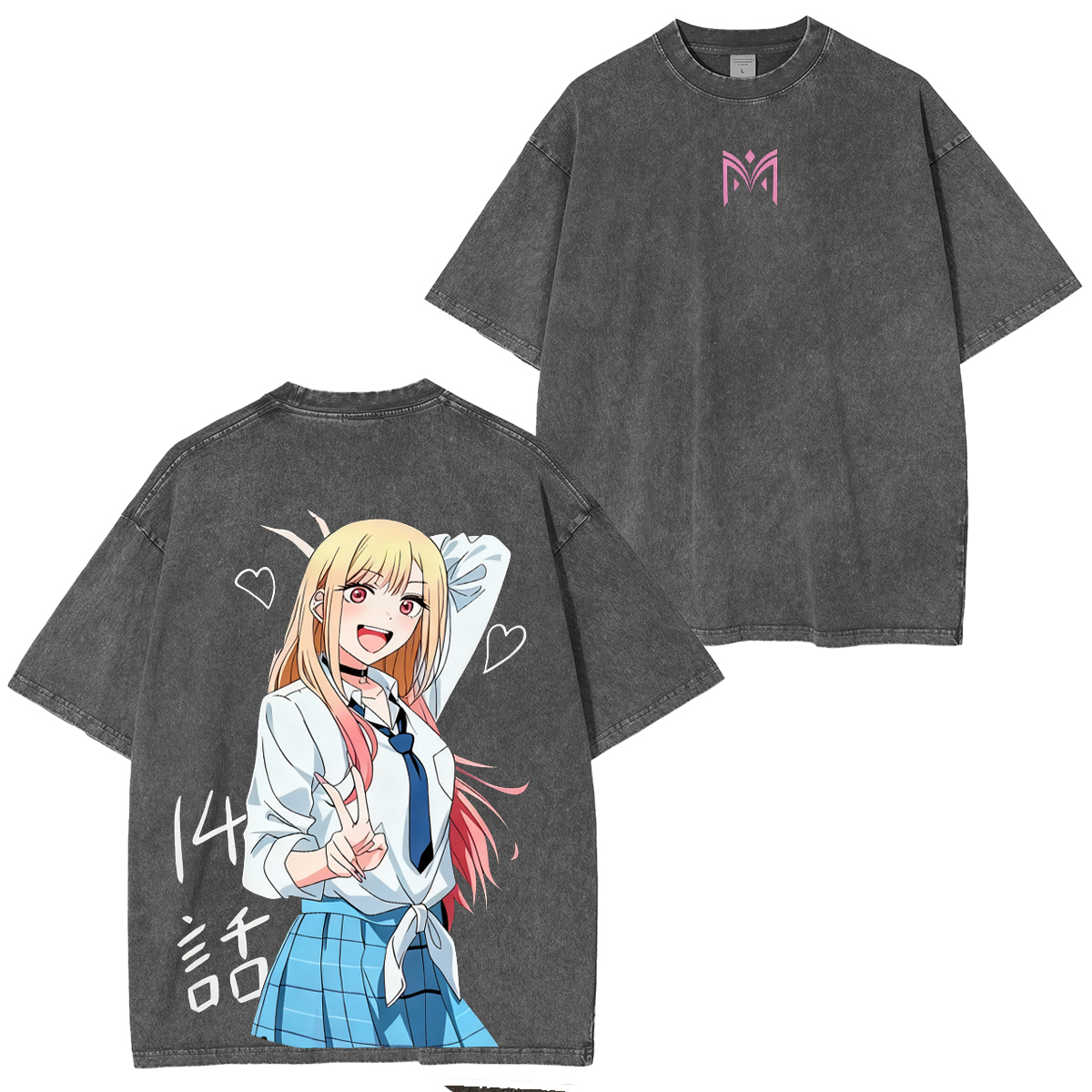 Marin Kitagawa My Dress-Up Expert Oversized Washed T-shirt/Crewneck/Hoodie