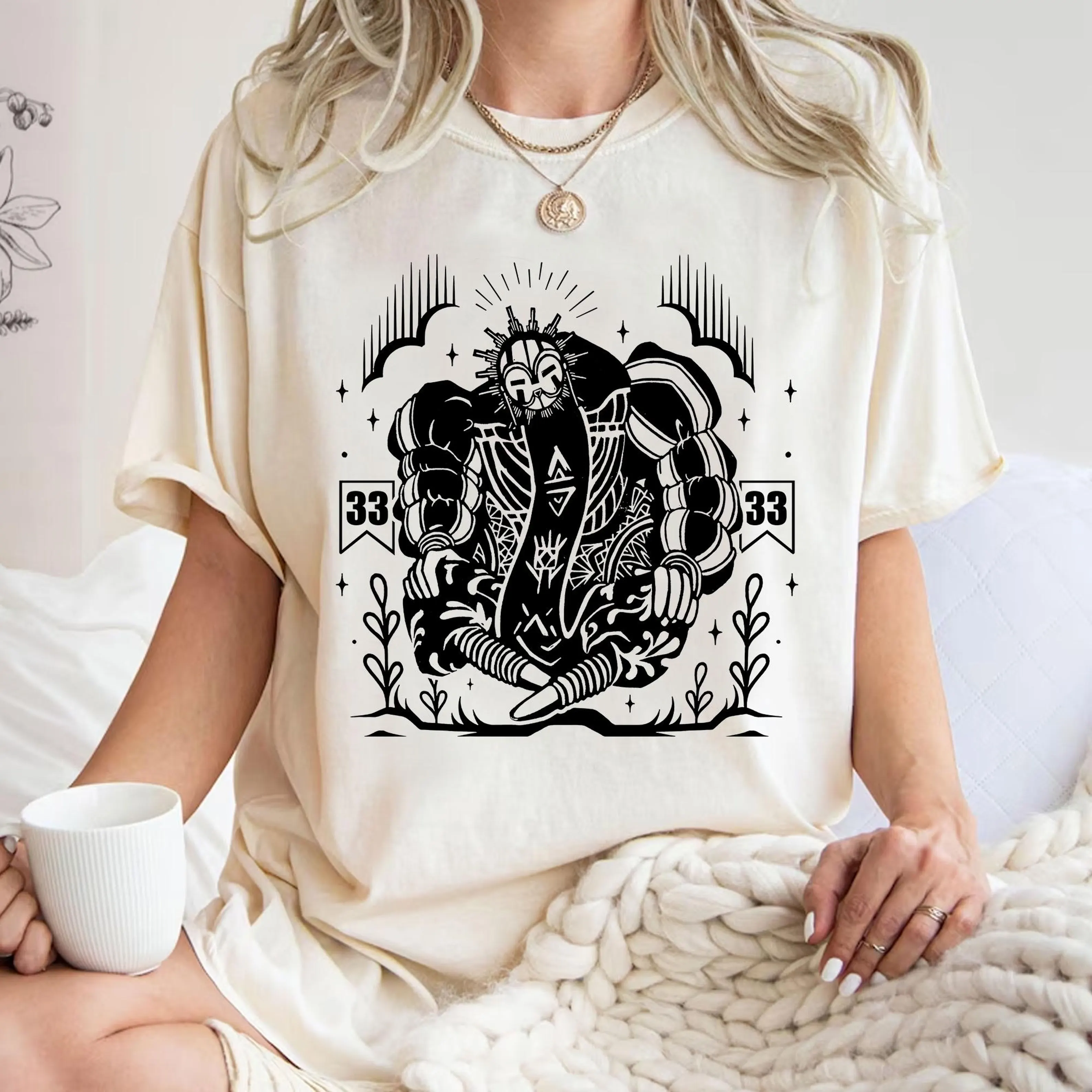 Esquie Clair Obscur Expedition 33 Unisex T-shirt/Crewneck/Hoodie