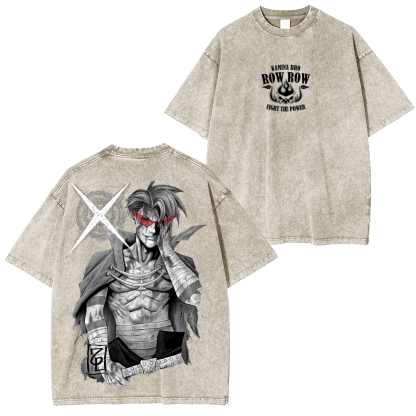 Gurren Lagann Unisex Washed T-Shirt
