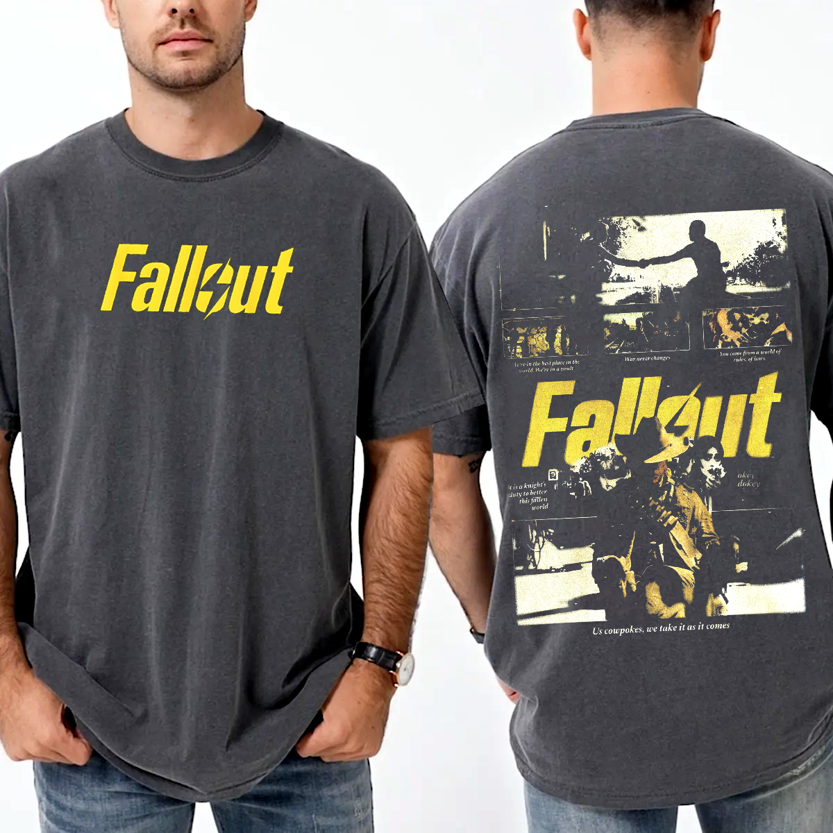 Fallout Retro Unisex Washed T-Shirt
