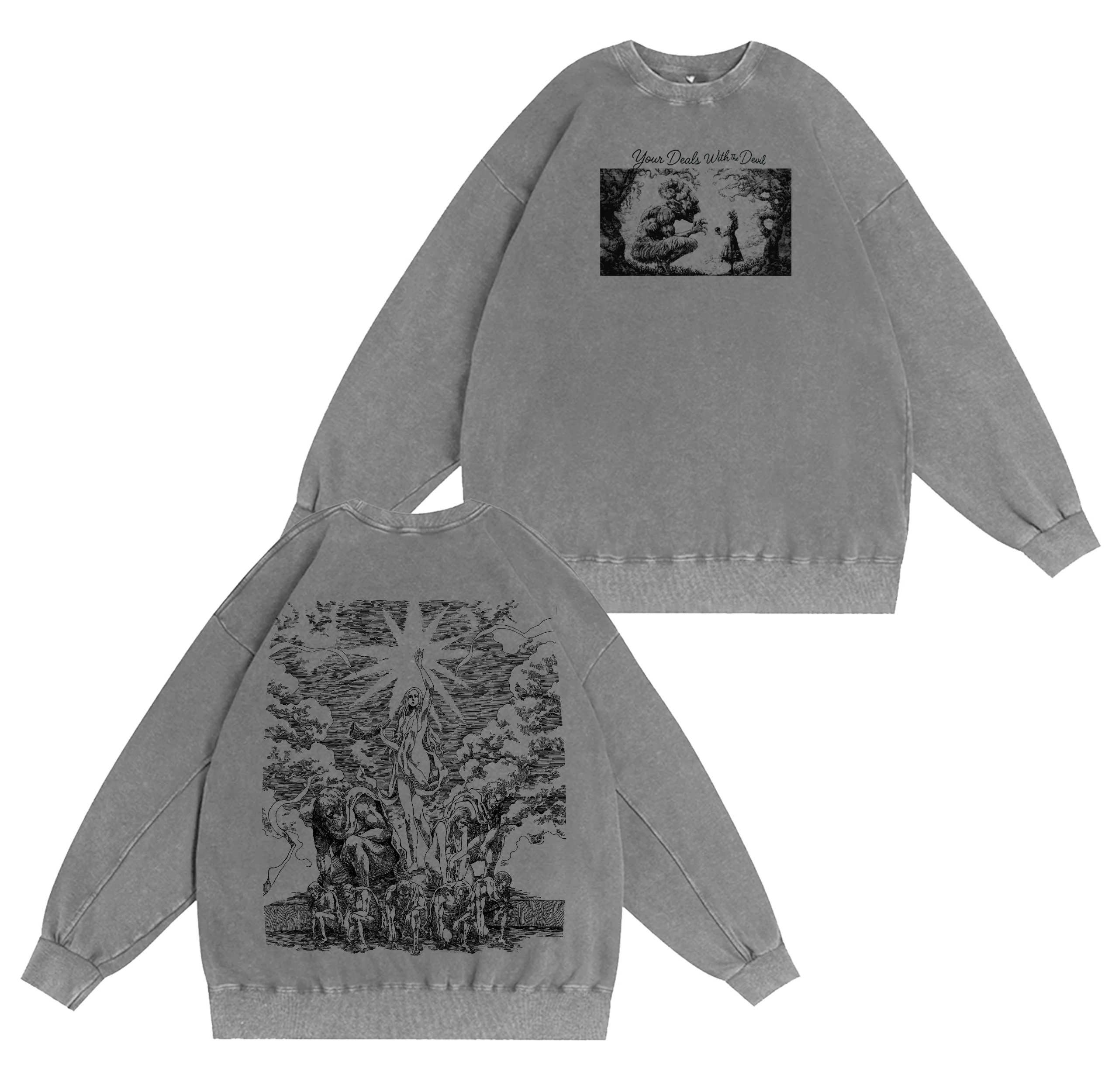 Attack on Titan Anime Oversized T-shirt/Crewneck/Hoodie