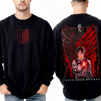 Attack on Titan Oversized T-shirt/Crewneck/Hoodie
