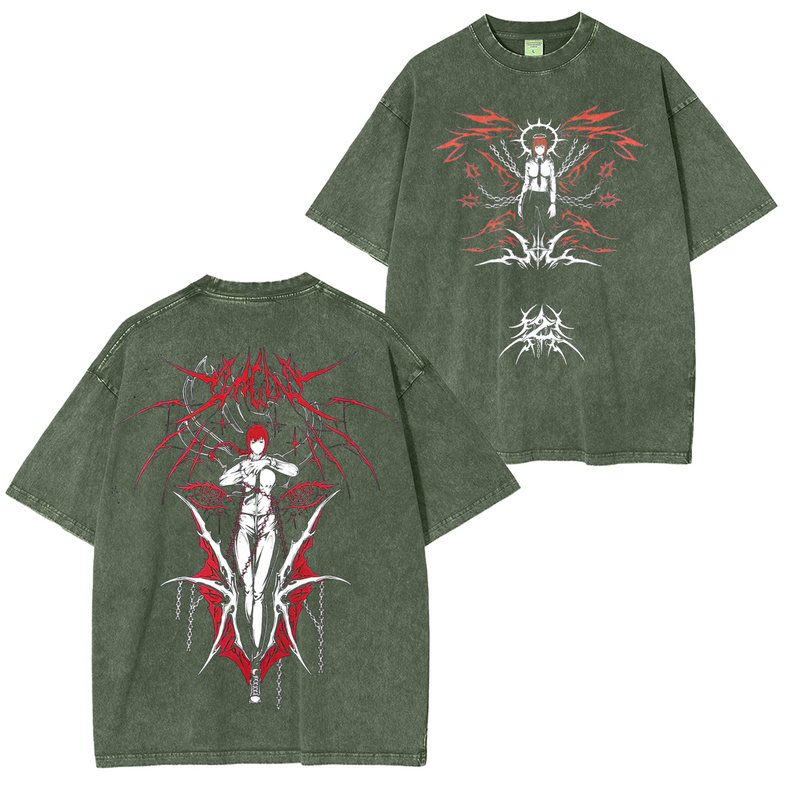 Makima,Chainsaw Man Oversized T-shirt/Crewneck/Hoodie