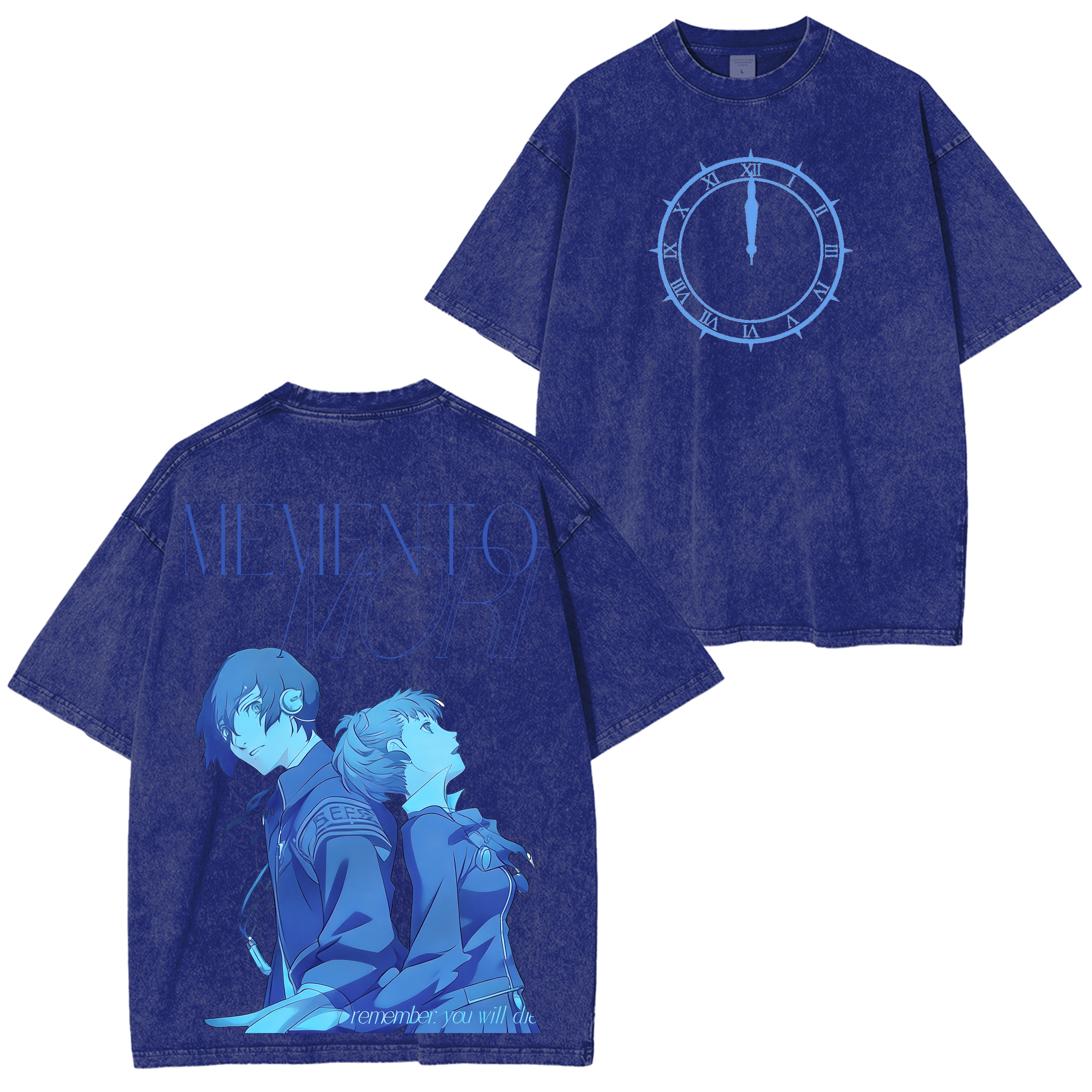 Persona 3 - Makoto Yuki,Kotone Shiomi Oversized T-shirt/Crewneck/Hoodie