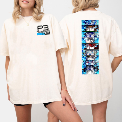 Persona 3 Reload Oversize Unisex Shirts/Crewneck/Hoodie