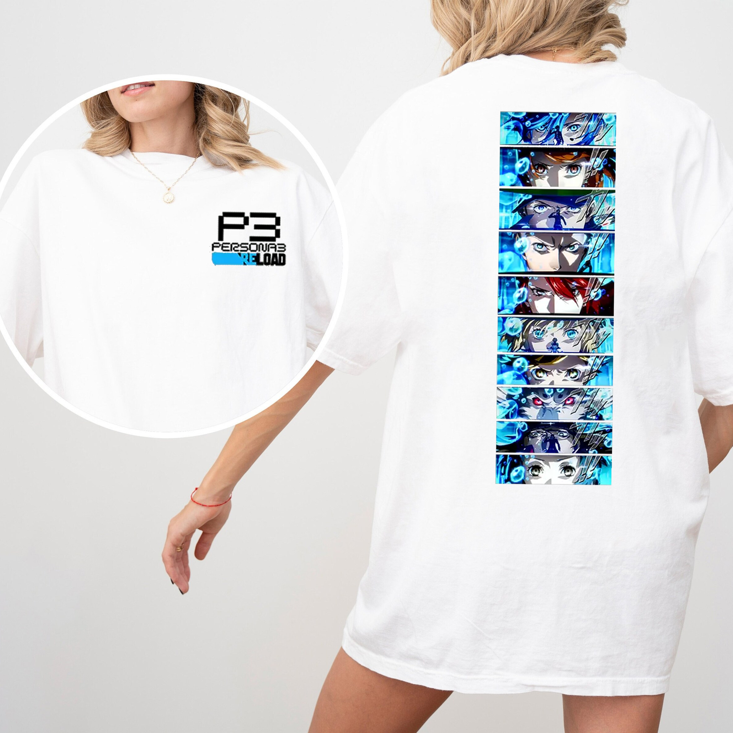 Persona 3 Reload Oversize Unisex Shirts/Crewneck/Hoodie