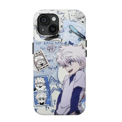 Retro Killua Hunter x Hunter Anime Phone Case