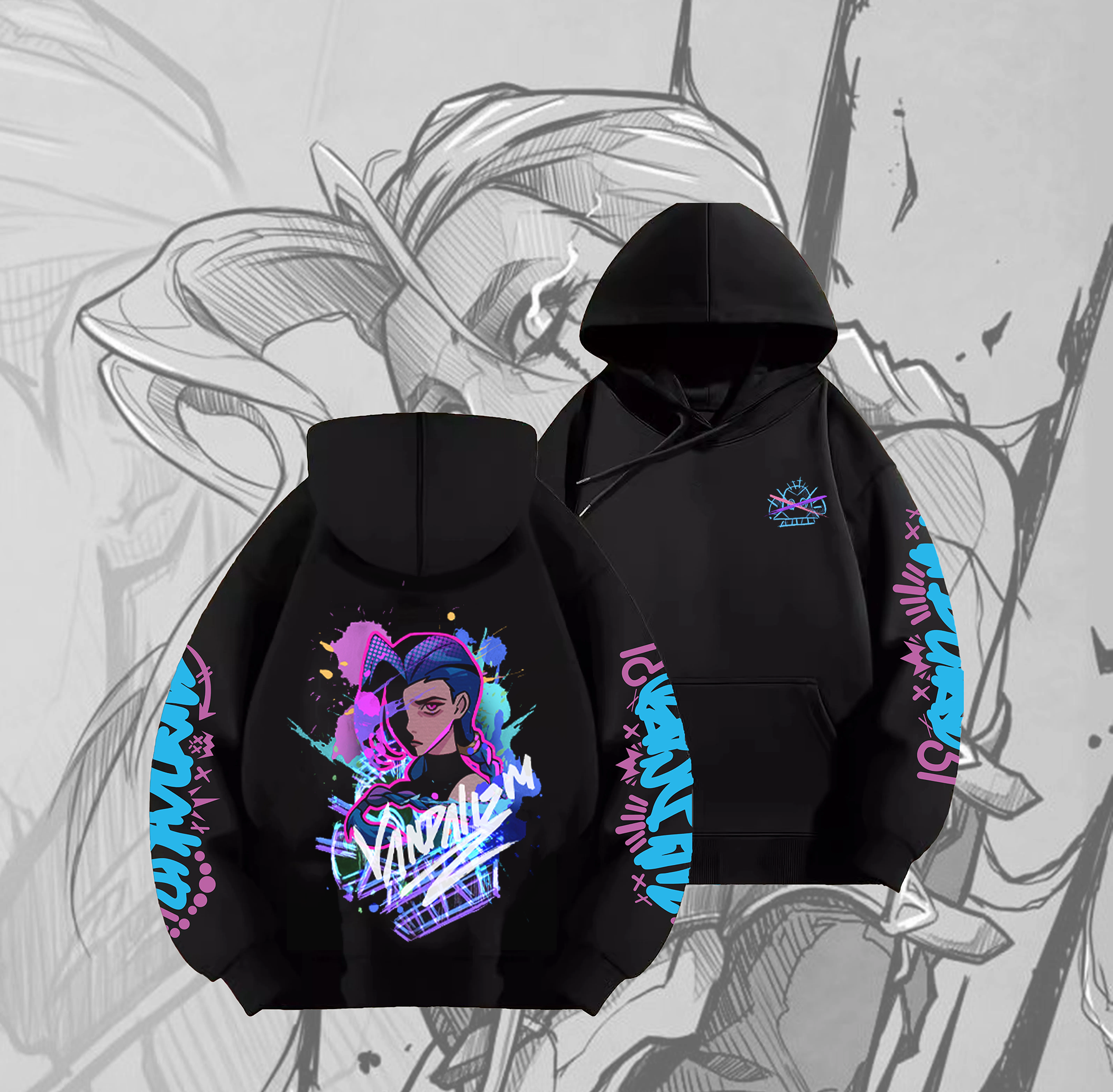 Jinx Oversized Hoodie