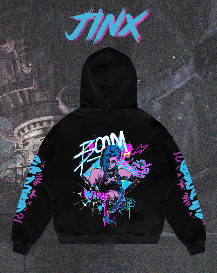 ]Jinx Oversized Hoodie