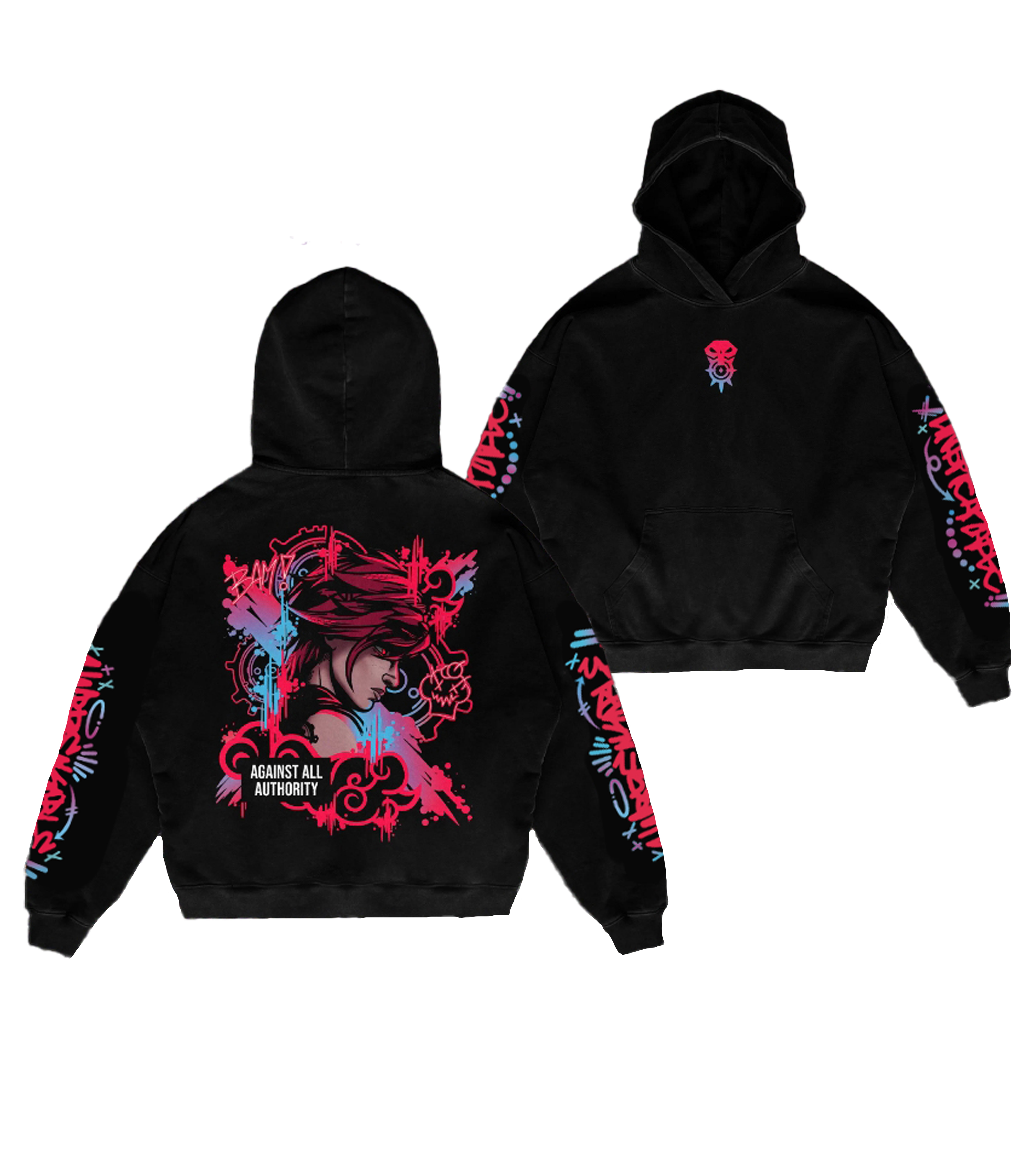 Arcaneleagueoflegends VI Oversized Hoodie