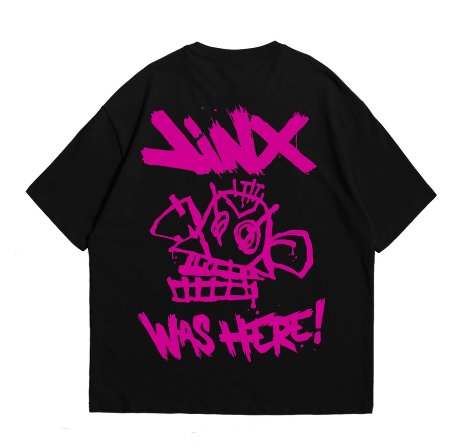Jinx Oversized Black T-shirt