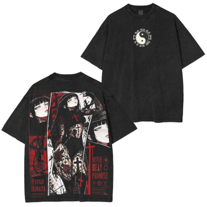Naruto Hinata Vintage Washed T-shirt/Crewneck/Hoodie