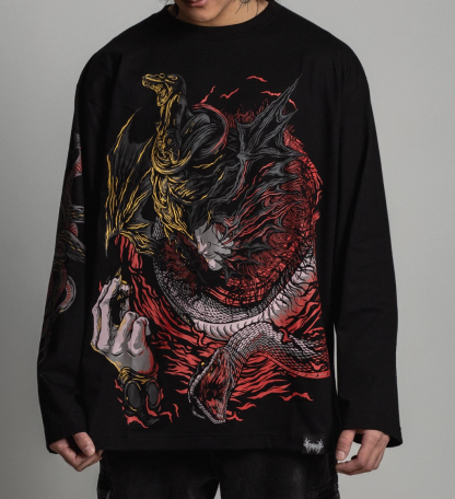 Manga Longa Oversized Empalador