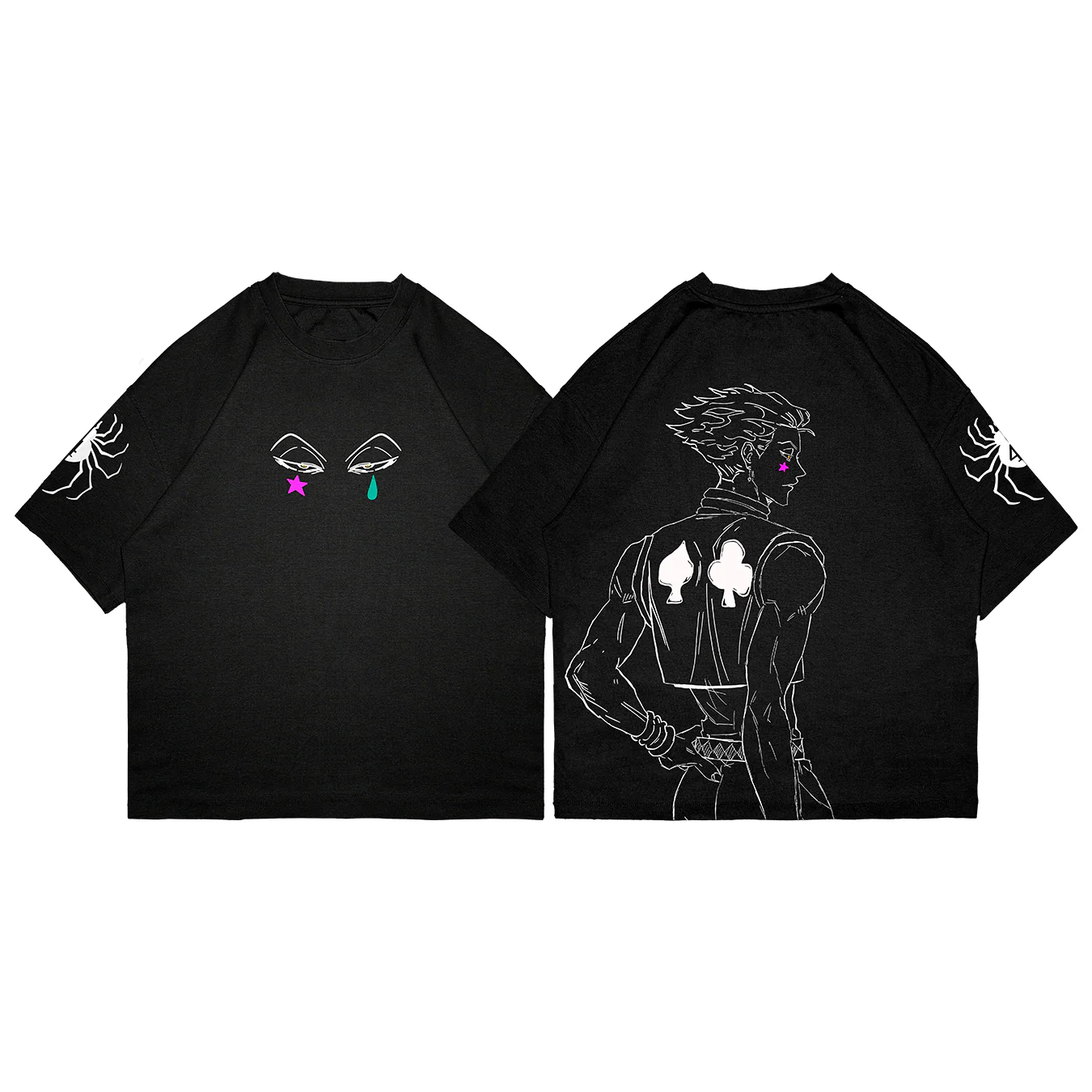 Hisoka Hunter x Hunter Anime Washed T-shirt/Crewneck/Hoodie