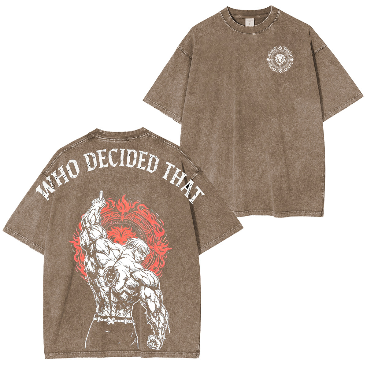 he Seven Deadly Sins Oversized T-shirt/Crewneck/Hoodie