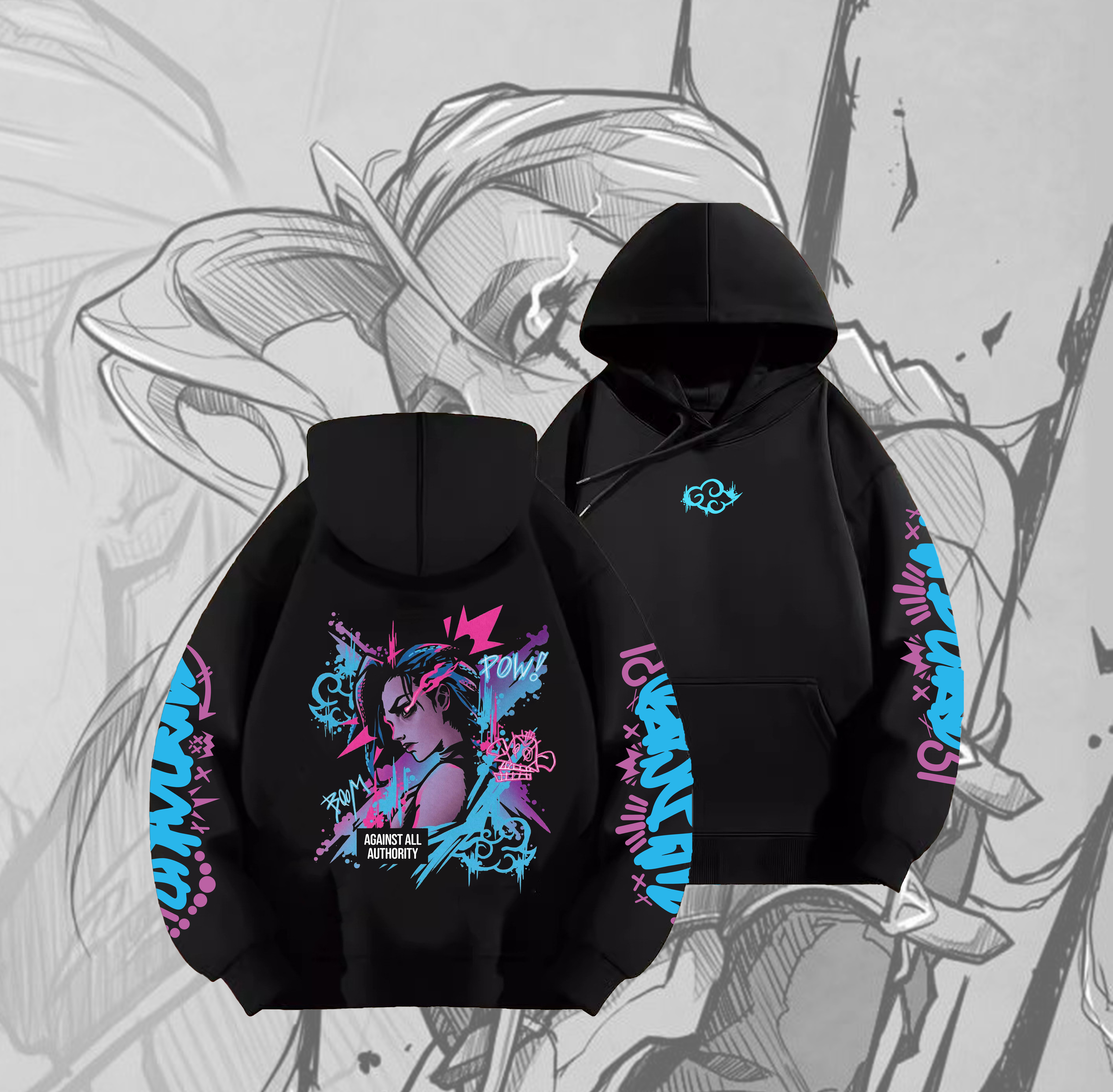 Jinx Oversized Hoodie