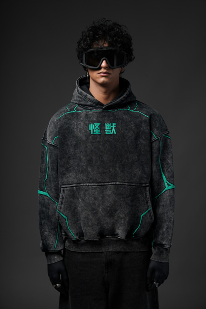 Kaiju No.8 Vintage Washed Hoodie