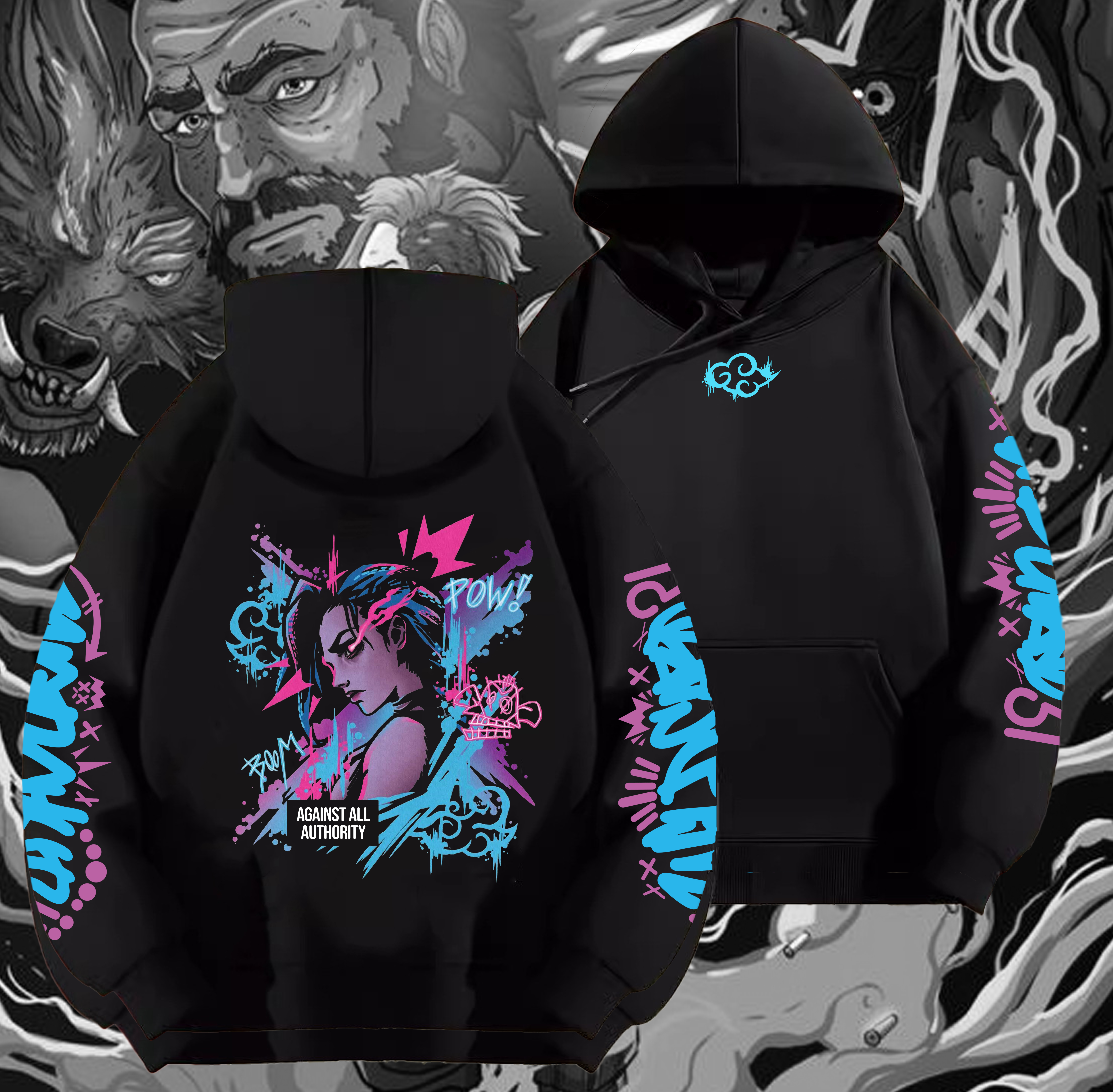 Jinx Oversized Hoodie