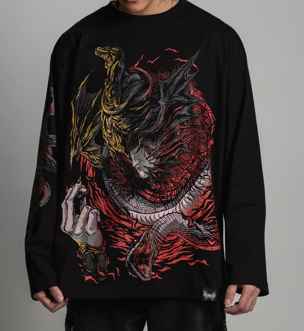 Manga Longa Oversized Empalador