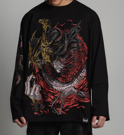 Manga Longa Oversized Empalador