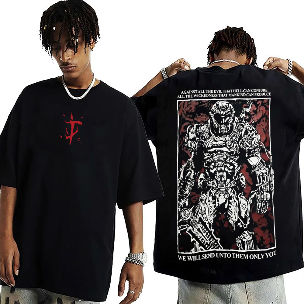 Doom Slayer Oversized T-shirt/Crewneck/Hoodie