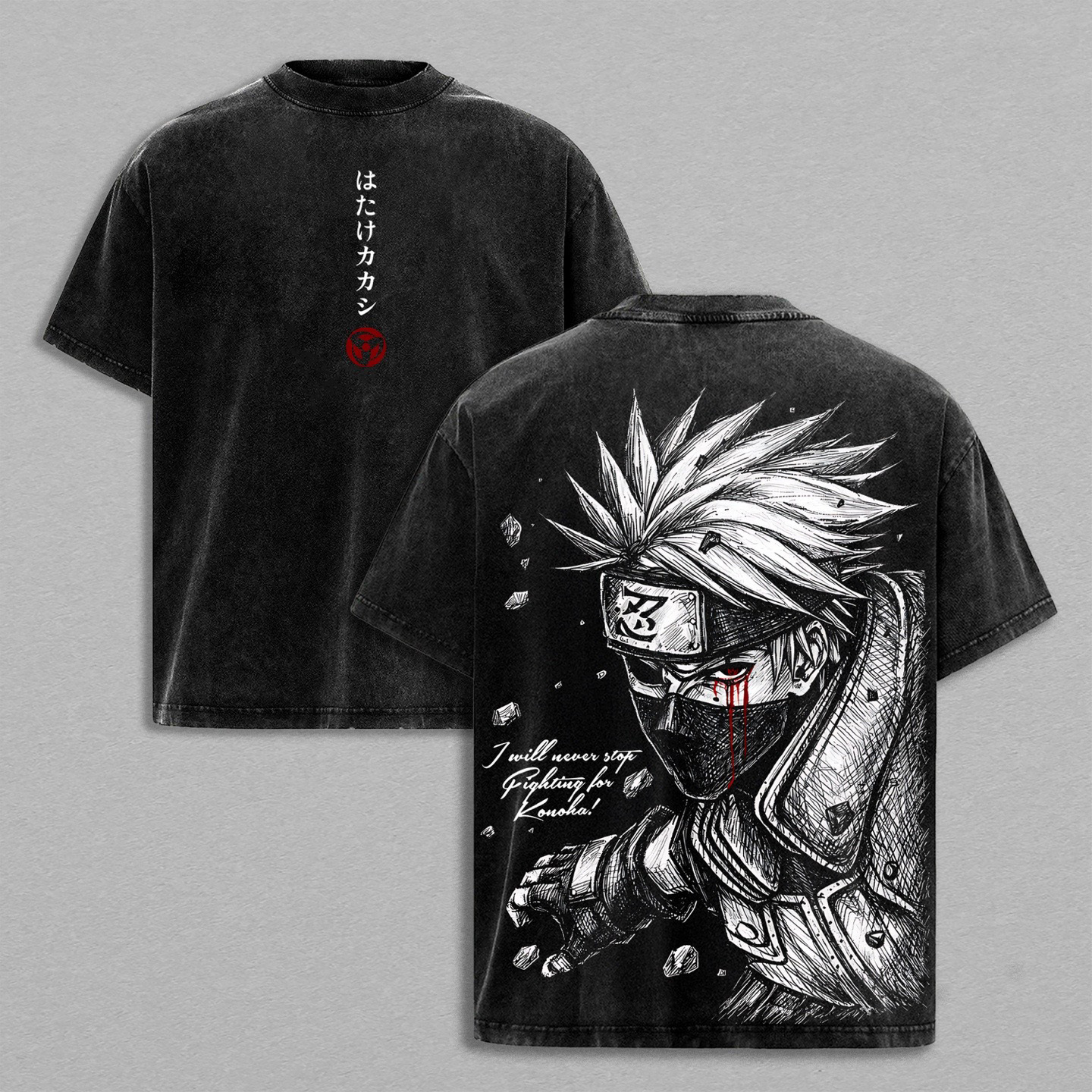 Naruto: Kakashi Vintage Tee