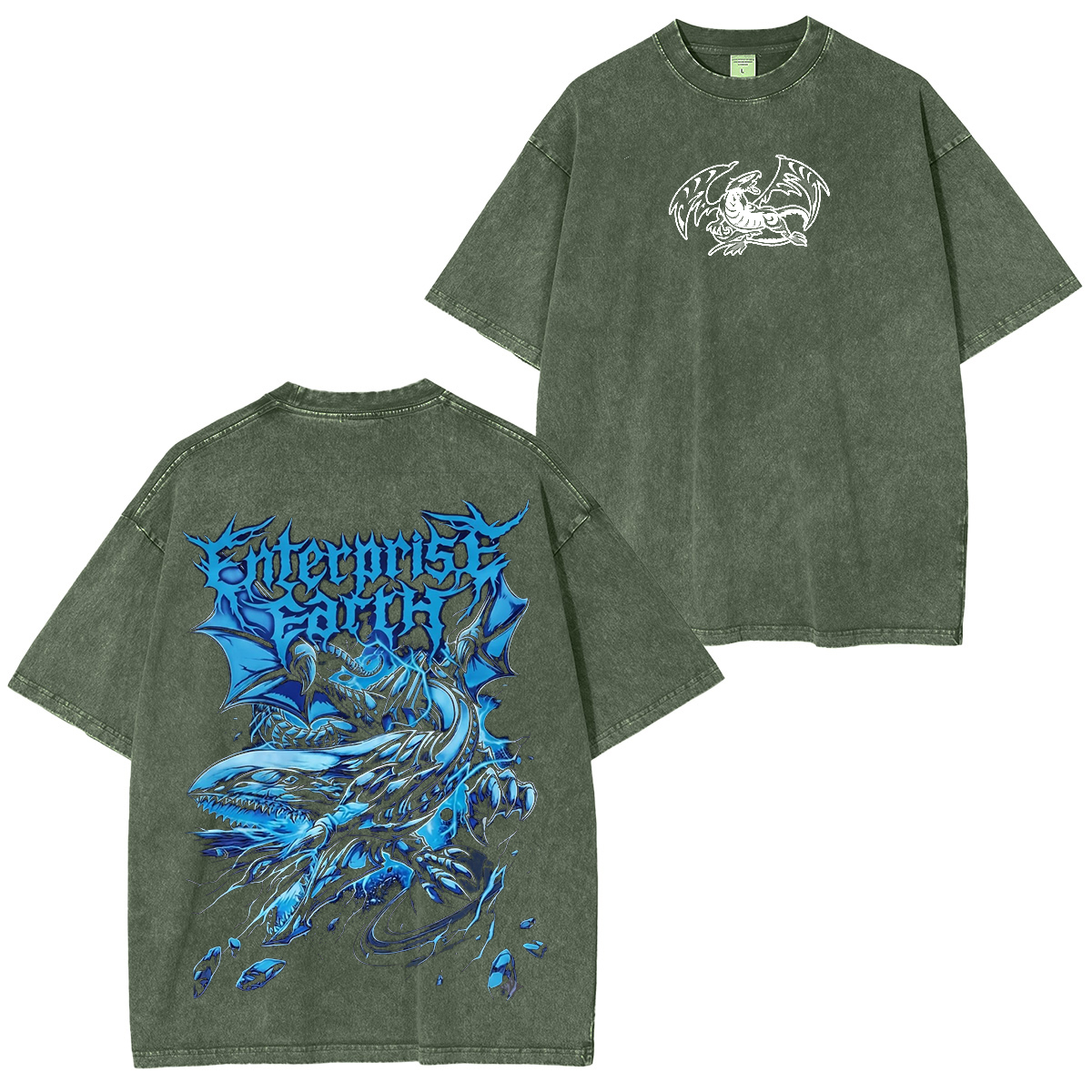 [Copy]Remera Skeletor Unisex Washed T-Shirt