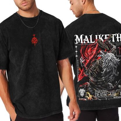 Elden Ring Maliketh Unisex Washed T-shirt/Crewneck/Hoodie