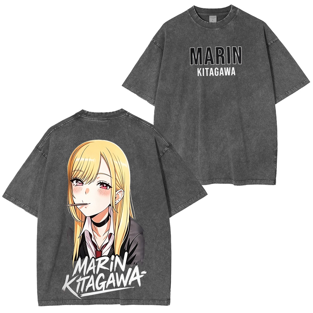 Marin Kitagawa My Dress Up Darling Anime Unisex Washed T-Shirt