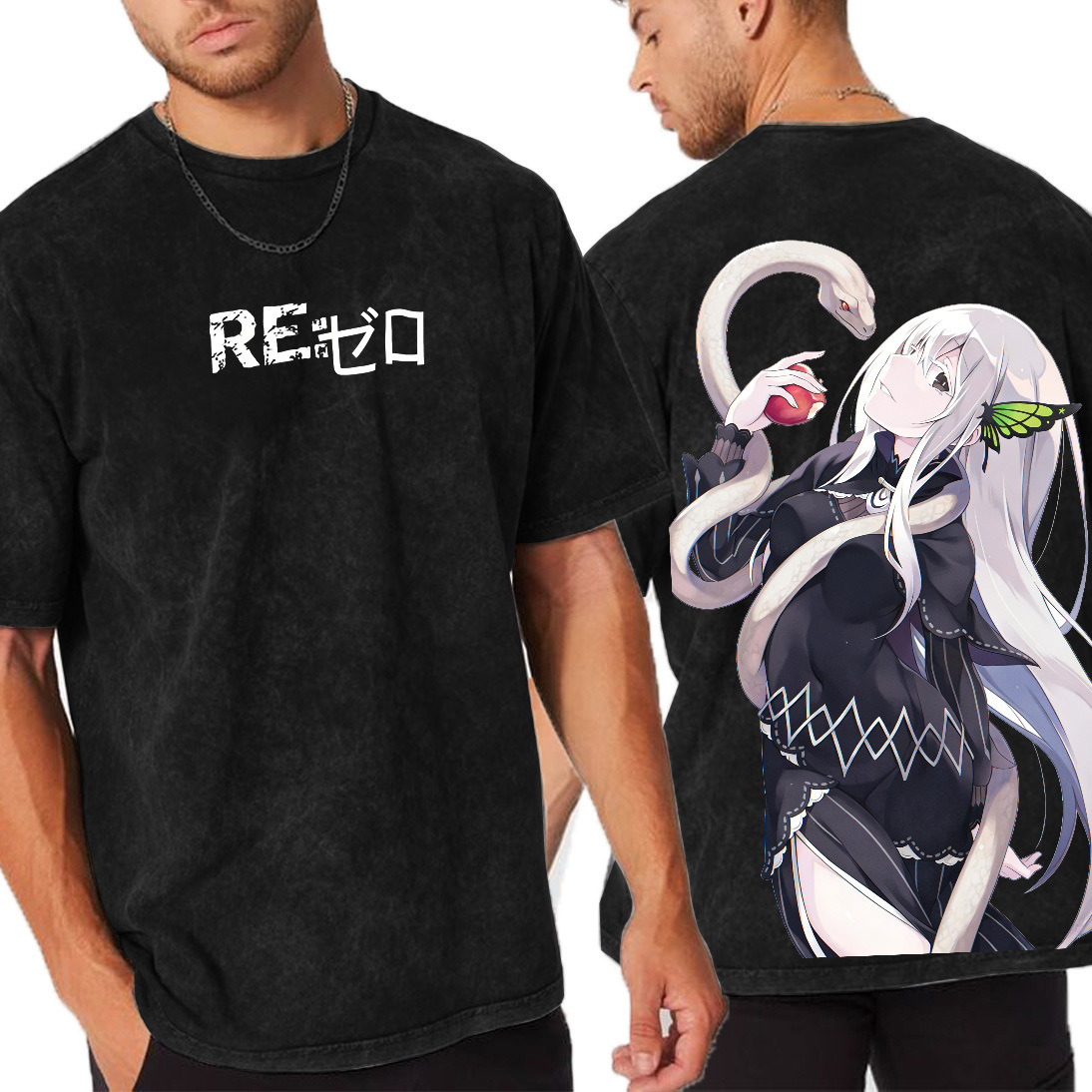ReZero:Echidna Unisex  Washed T-Shirt