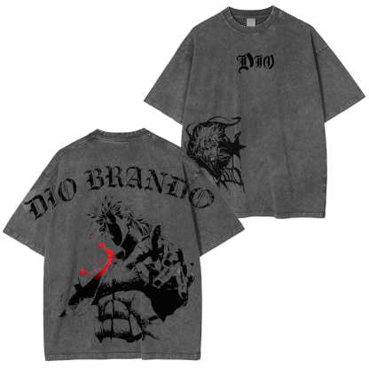 JoJo's Dio Brando Unisex  Washed T-Shirt