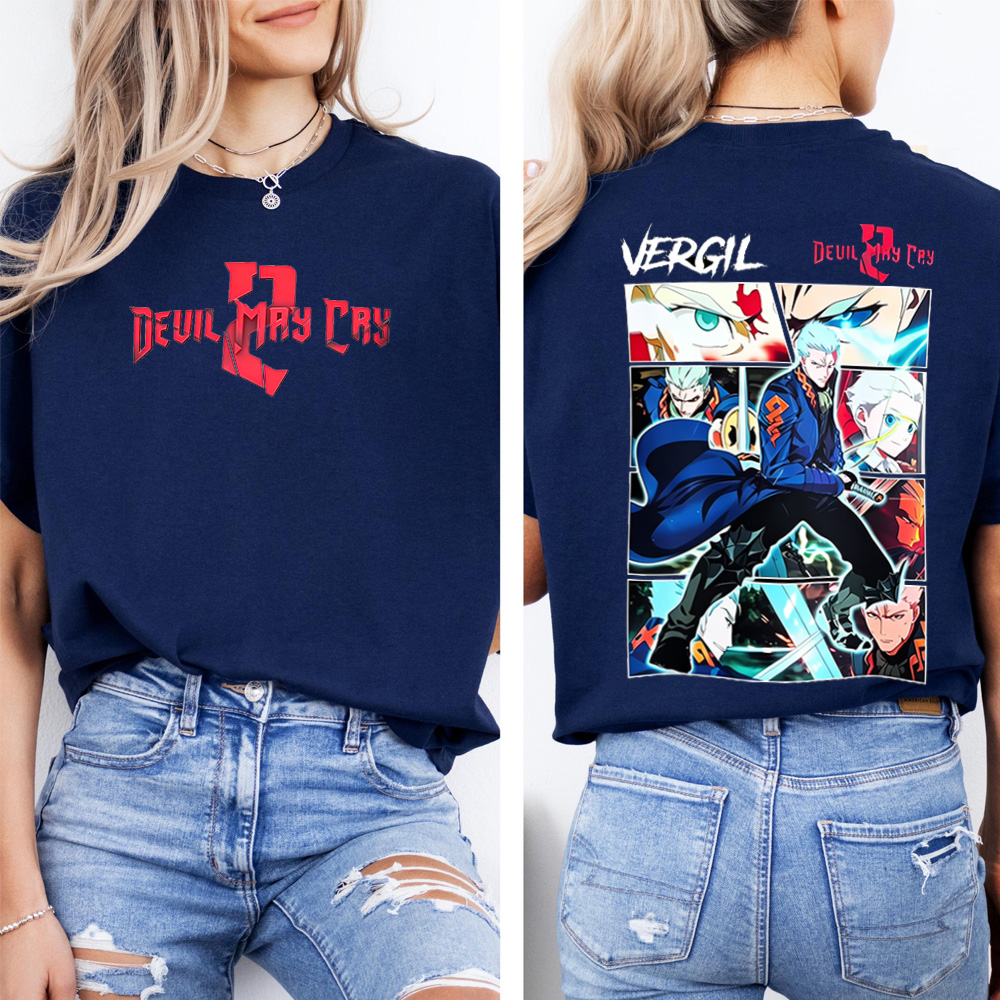 Devil May Cry Vergil Oversized T-shirt/Crewneck/Hoodie
