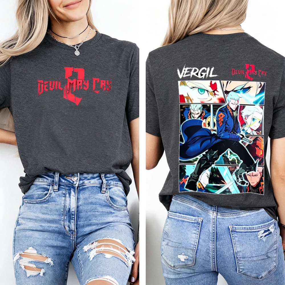 Devil May Cry Vergil Oversized T-shirt/Crewneck/Hoodie