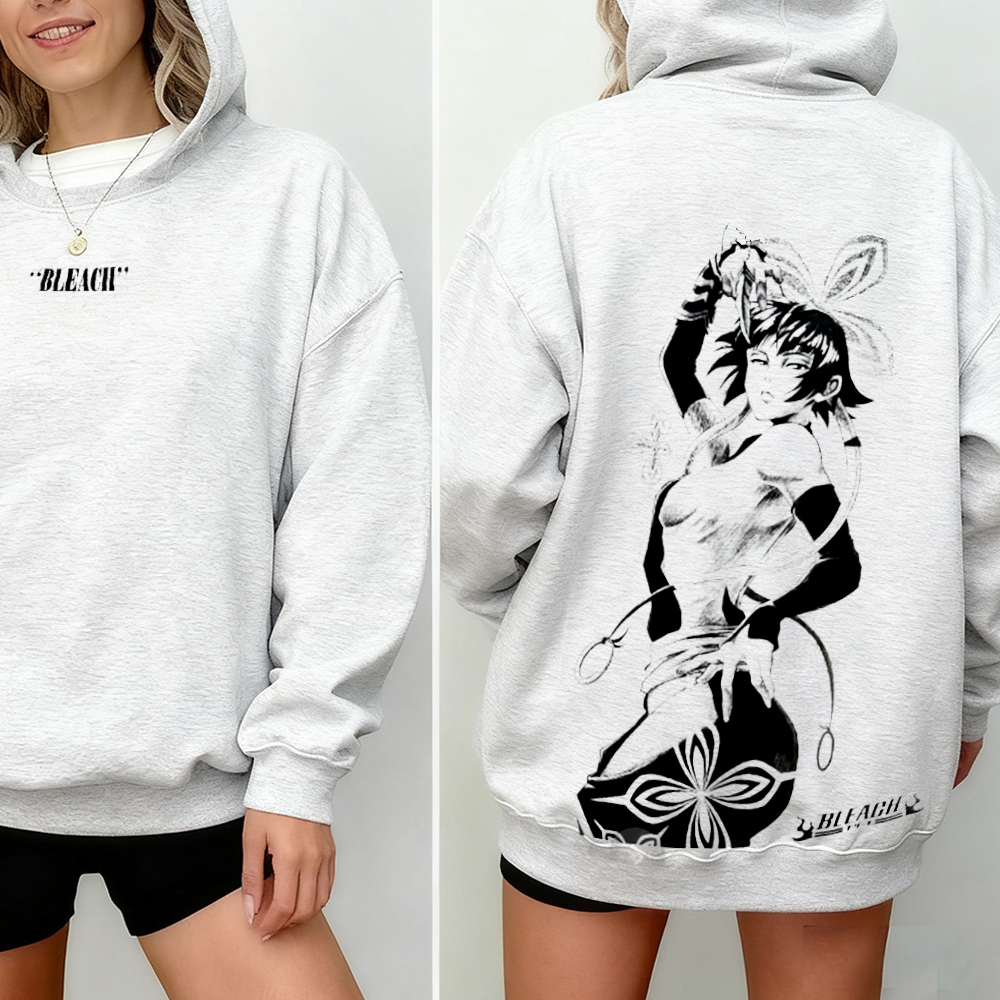 Soi Fon Bleach Anime Vintage Washed T-shirt/Crewneck/Hoodie