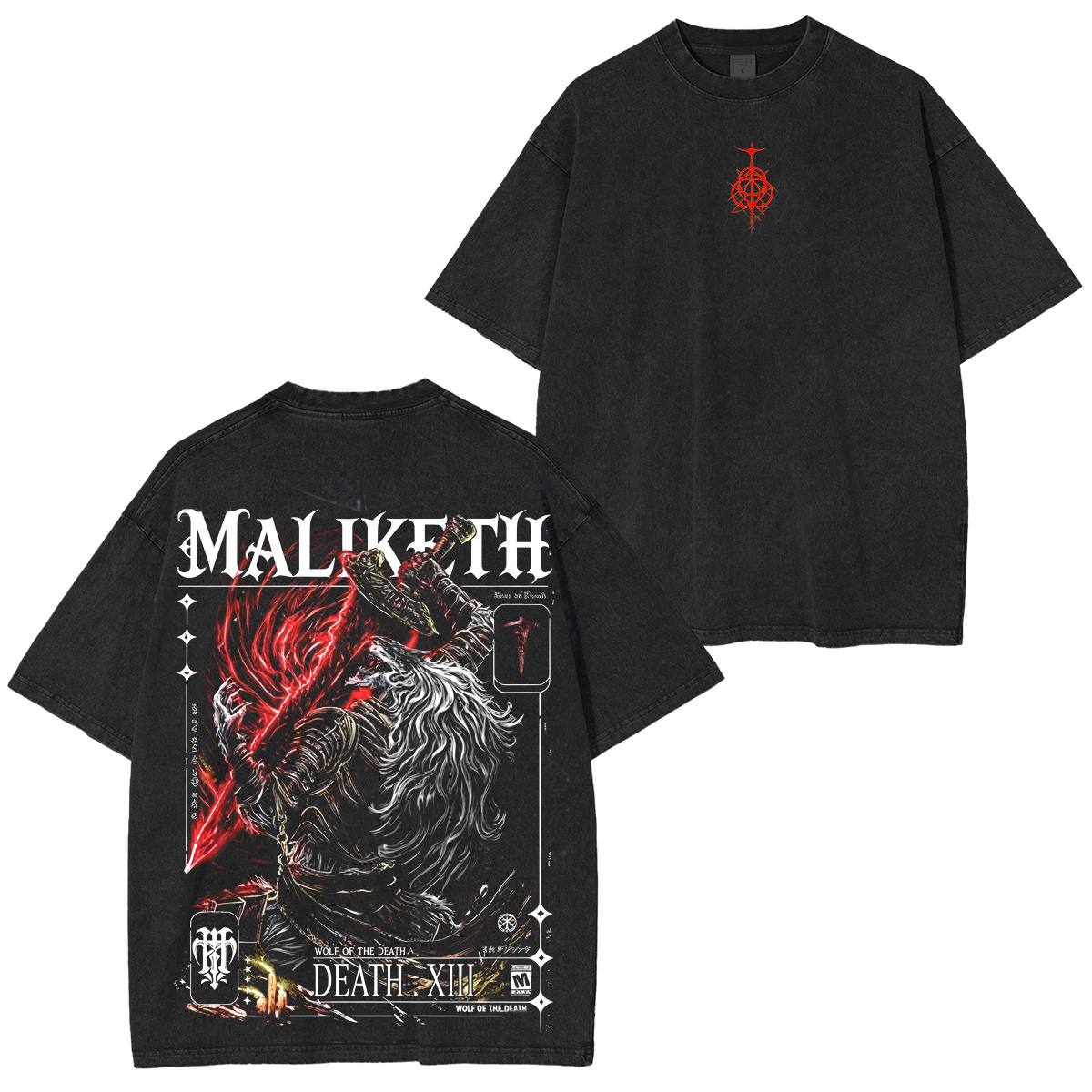 Alan Wake II Unisex Washed T-shirt/Crewneck/Hoodie