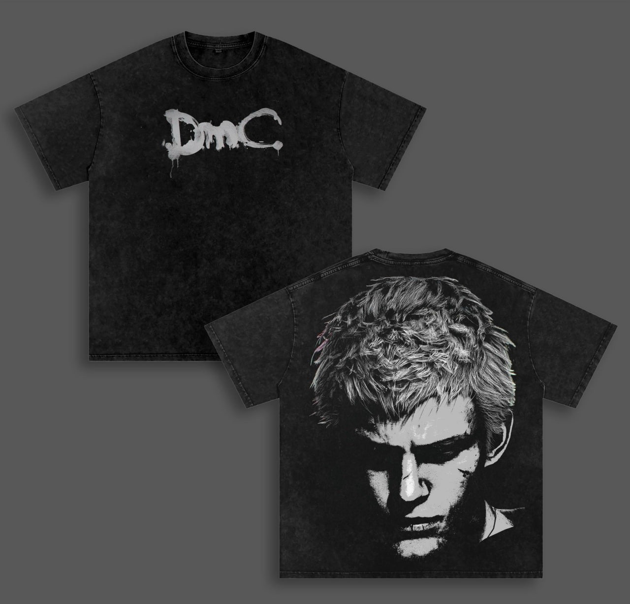 Devil May Cry Game Unisex Washed T-Shirt