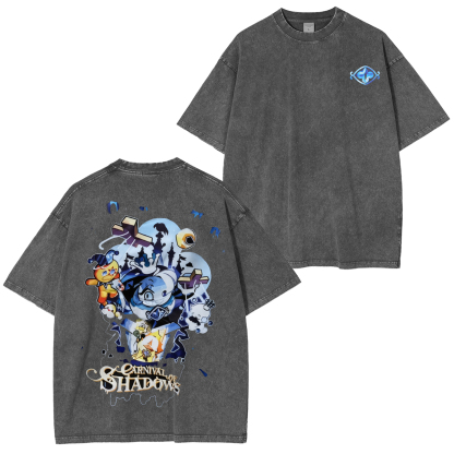 CookieRun: Kingdom Gingerbread Man Kingdom Shadow Milk Vintage Washed T-shirt/Crewneck/Hoodie