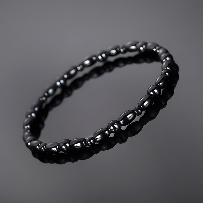🎁 50% sleva na všechny produkty ! 🖤Magnetický řetízek z černého kamene🌌