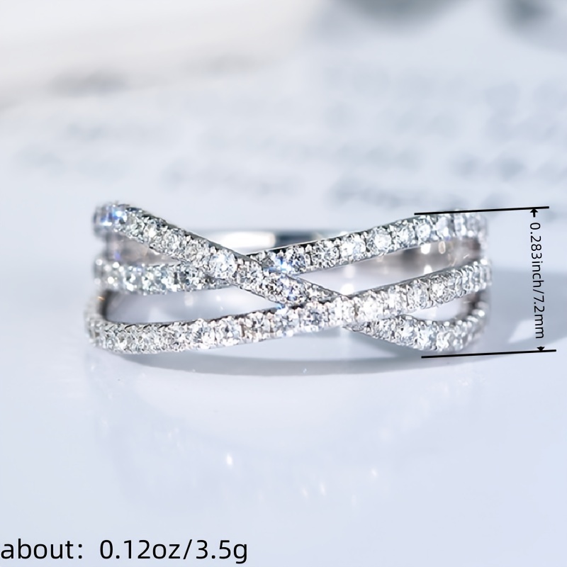 🎁 48% sleva na všechny produkty !💖 ámský luxusní křížový prsten 🌠