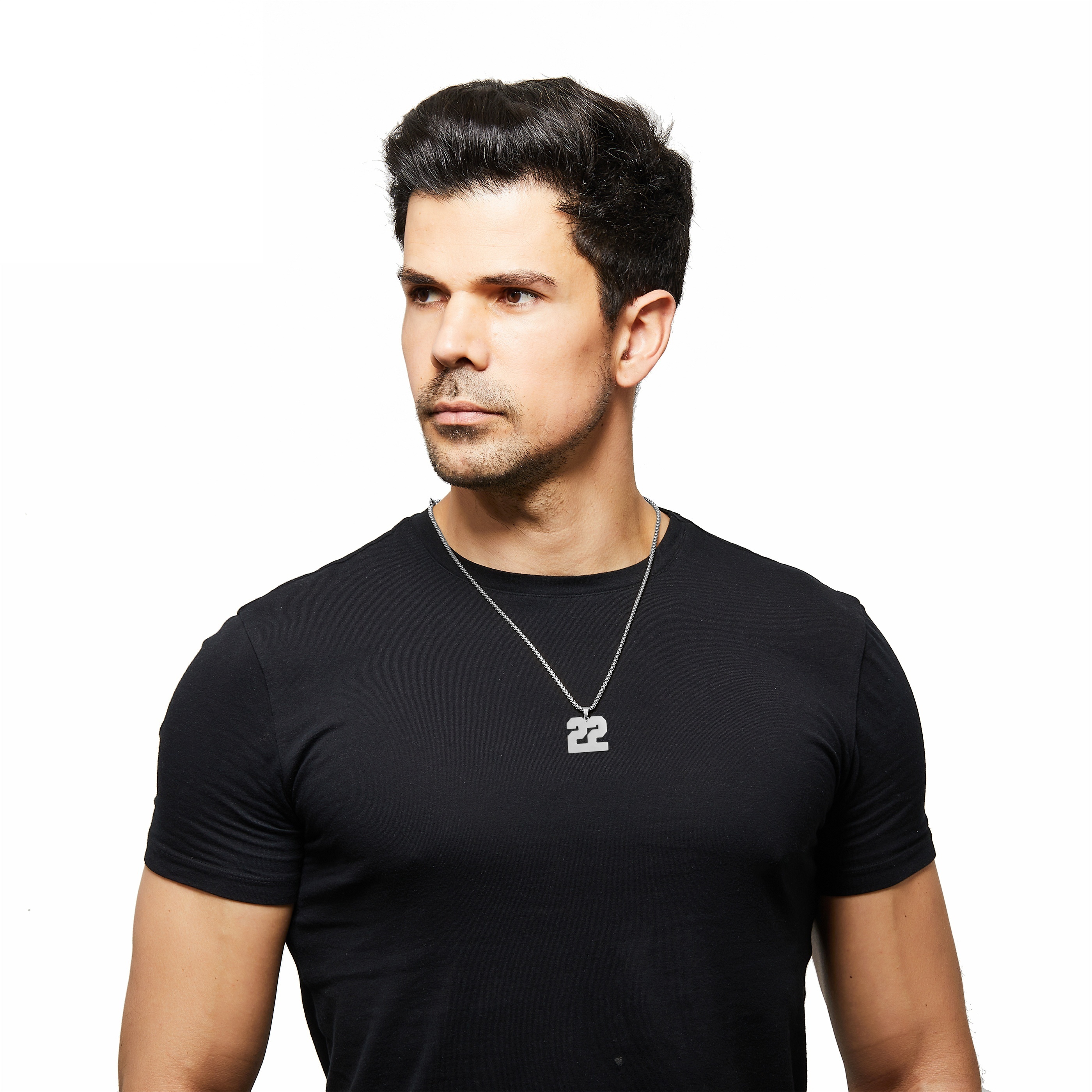 🎁 50% sleva na všechny produkty ! 🏆Stylový náhrdelník s přívěskem na sportovní číslo🔢