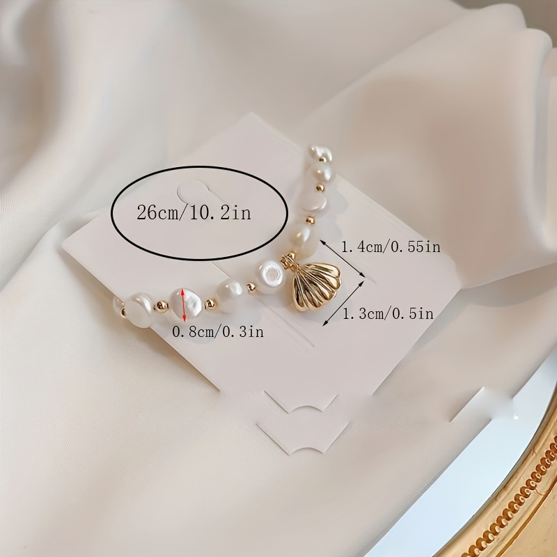 🎁 50% sleva na všechny produkty !✨14K barokní perlový náramek💫