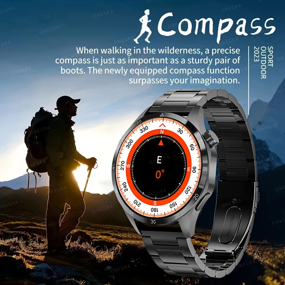 ONEGRA Nuovo orologio intelligente GT4 Pro da uomo