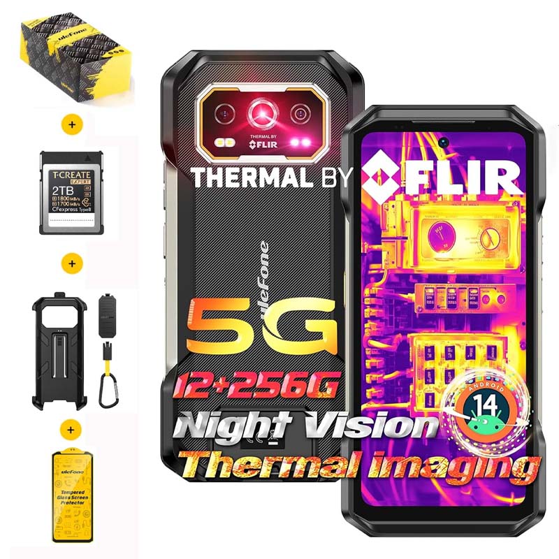Ulefone Armor 27T Pro Nový 5G smartphone s termální kamerou